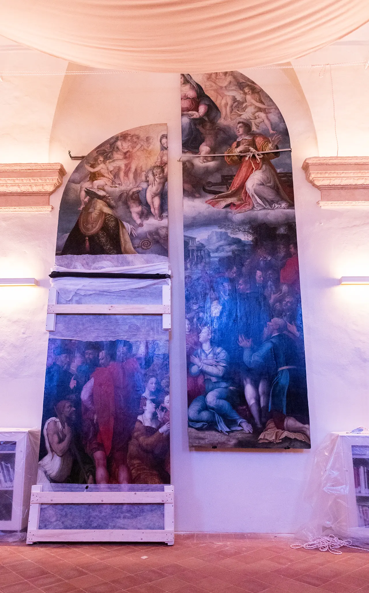 Tecnireco Progetto Galleria Nazionale dell Umbria Madonna del popolo 8