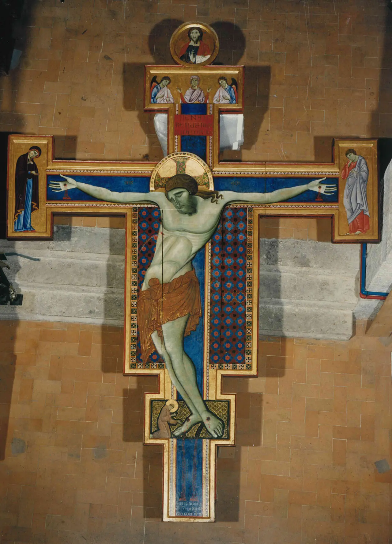 Tecnireco Progetto Galleria Nazionale dell Umbria Maestro di San Francesco Croce dipinta 2
