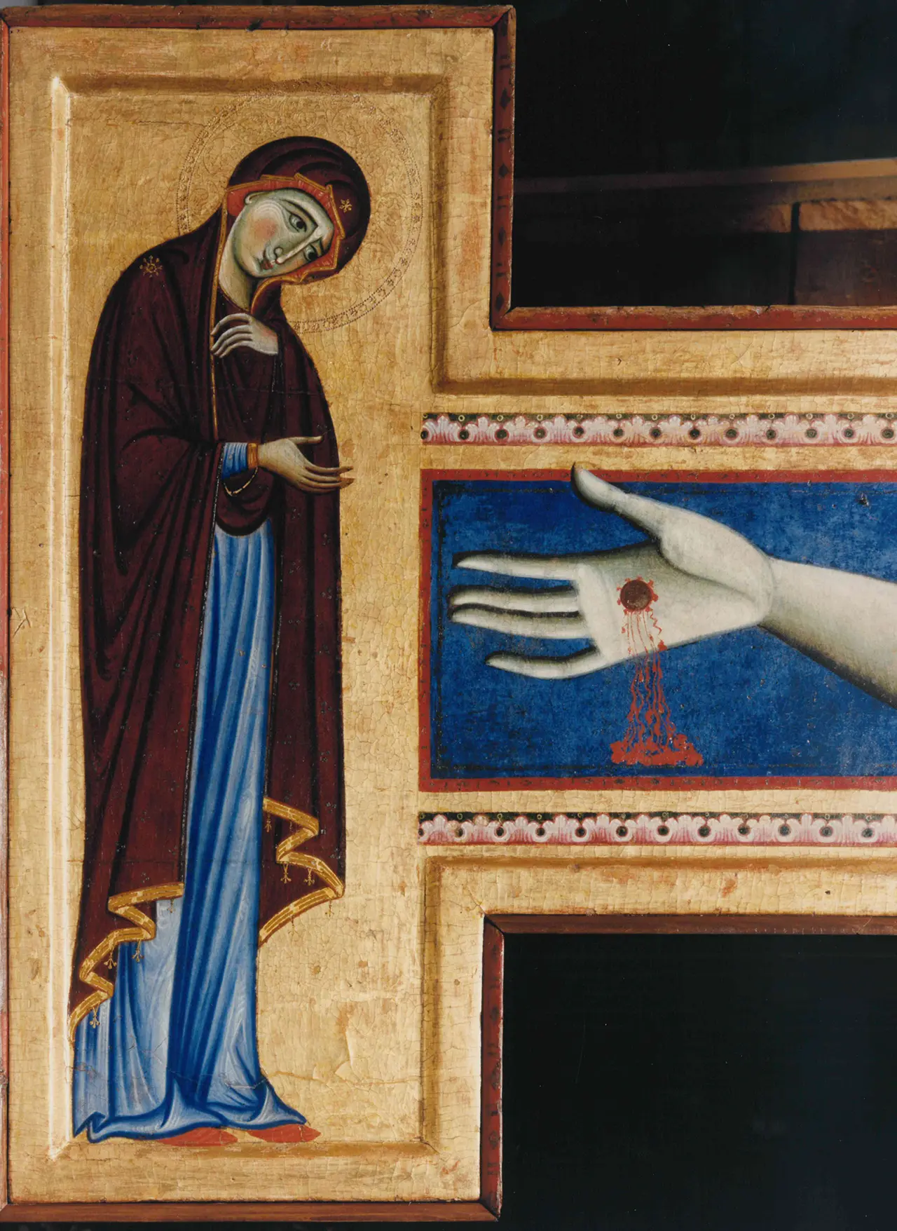 Tecnireco Progetto Galleria Nazionale dell Umbria Maestro di San Francesco Croce dipinta 3