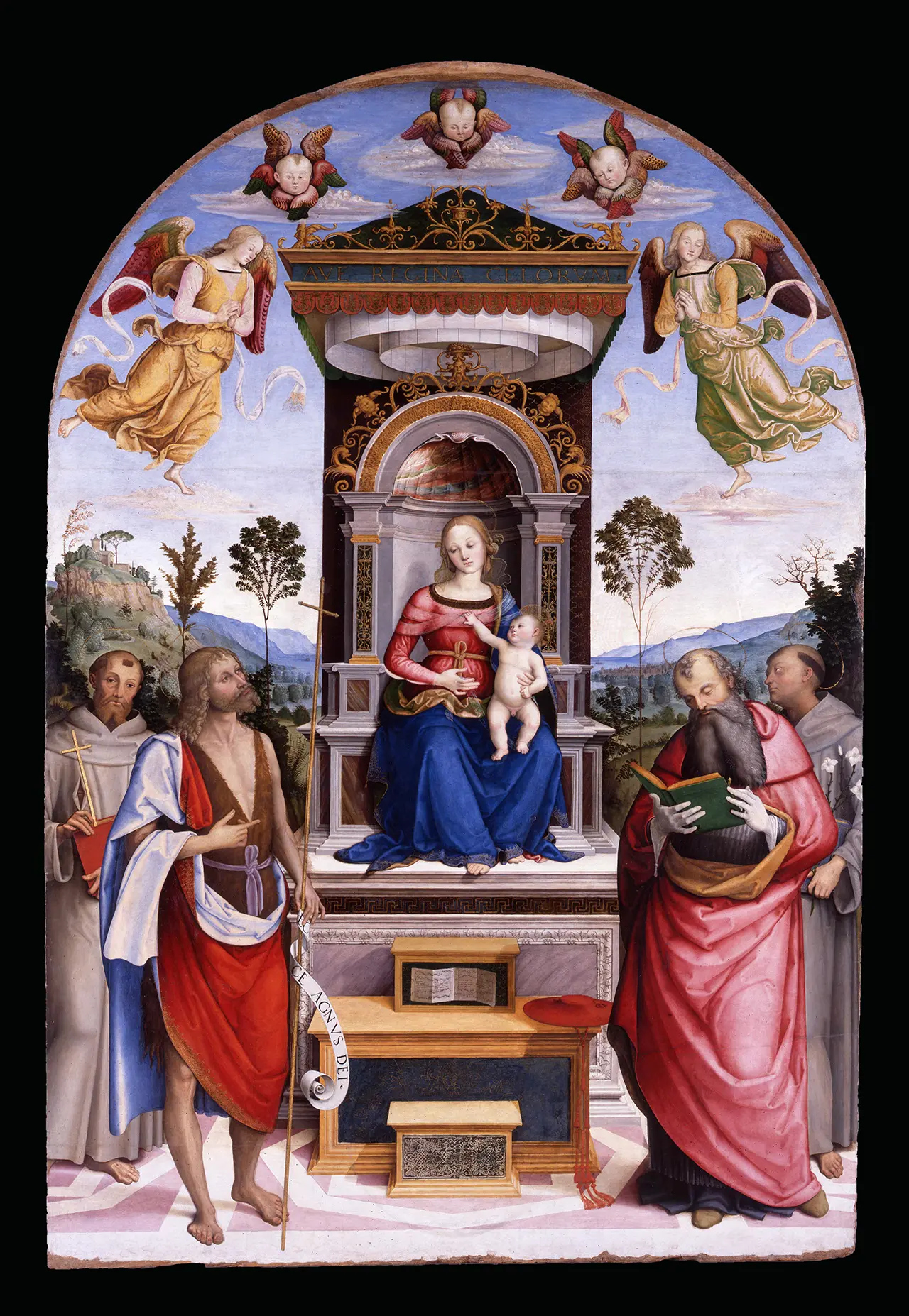 Tecnireco Progetto Galleria Nazionale dell Umbria Pala di San Girolamo 2