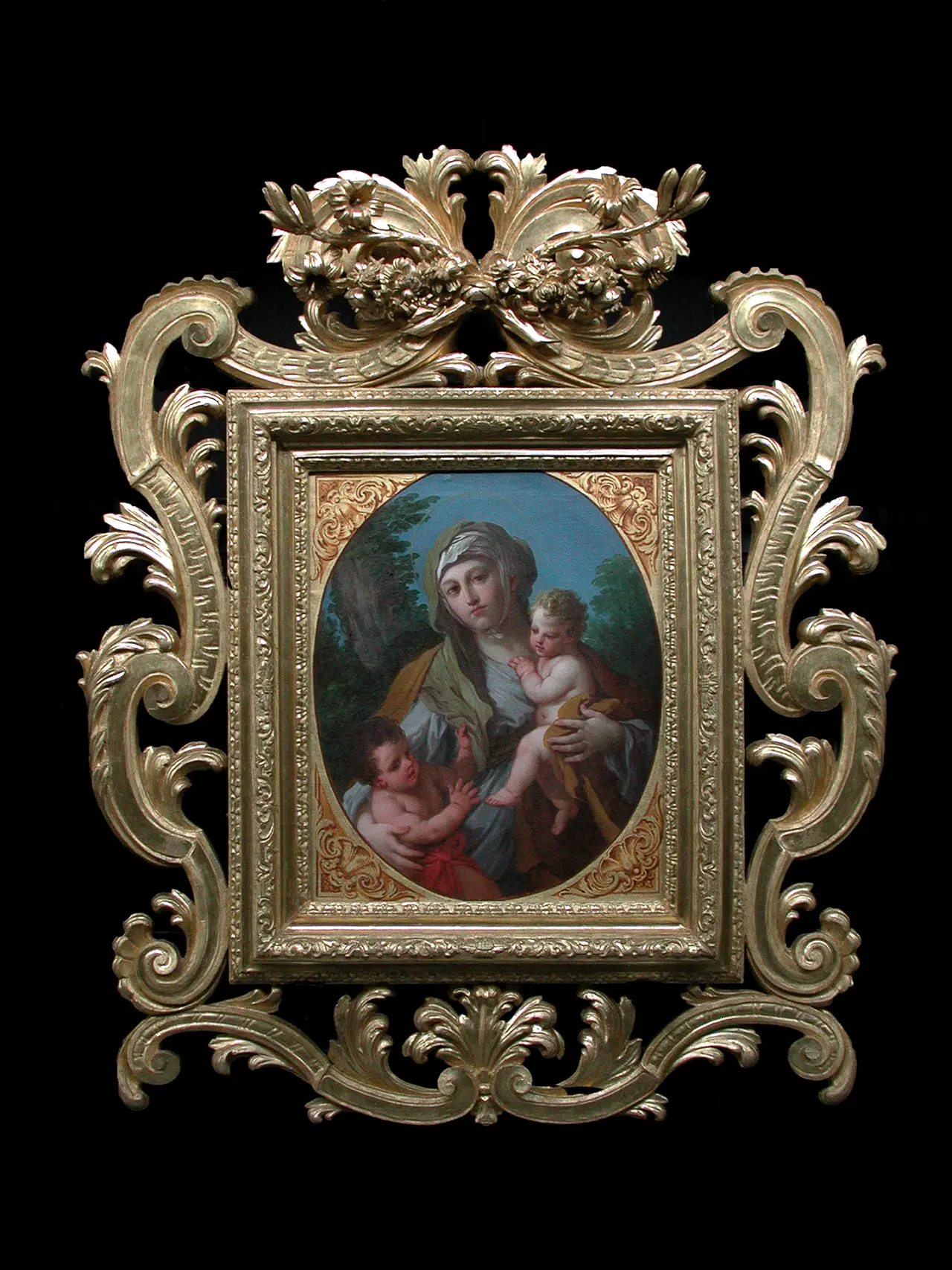 Tecnireco Progetto Palazzo Collicola Cornice Madonna con Bambino e San Giovannino 2